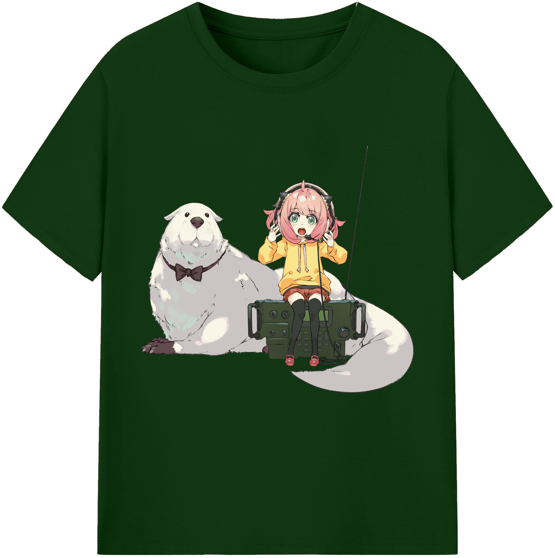 （画像用） SPY×FAMILY间谍家家酒 綿100％半袖Tシャツ（フロントプリント）